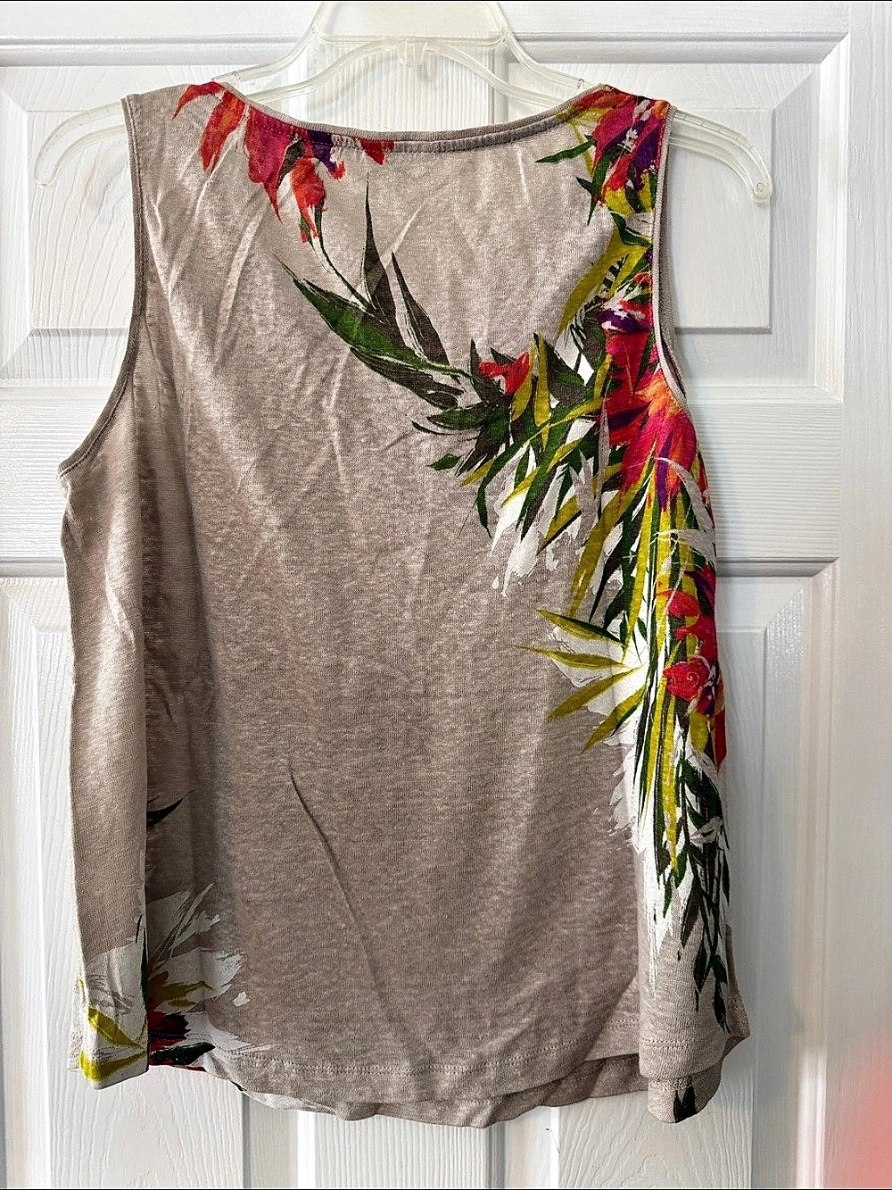 I Jill Floral Tunic Top Size Medium Petite - Picture 3 of 5